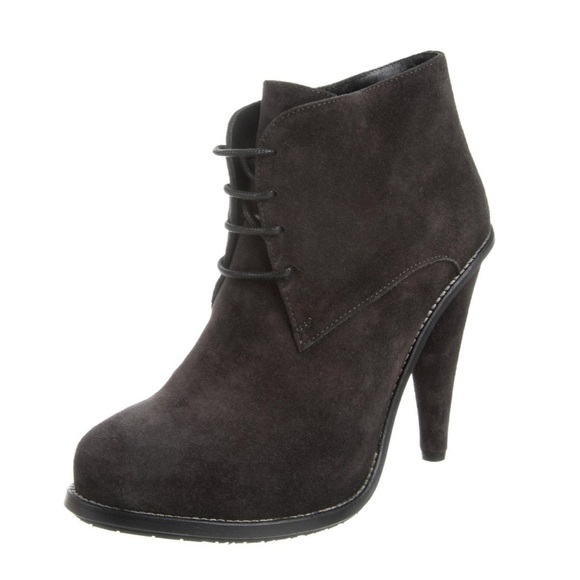 Opening Ceremony Suede Round Toe Ankle Booties - Picture 2 of 12